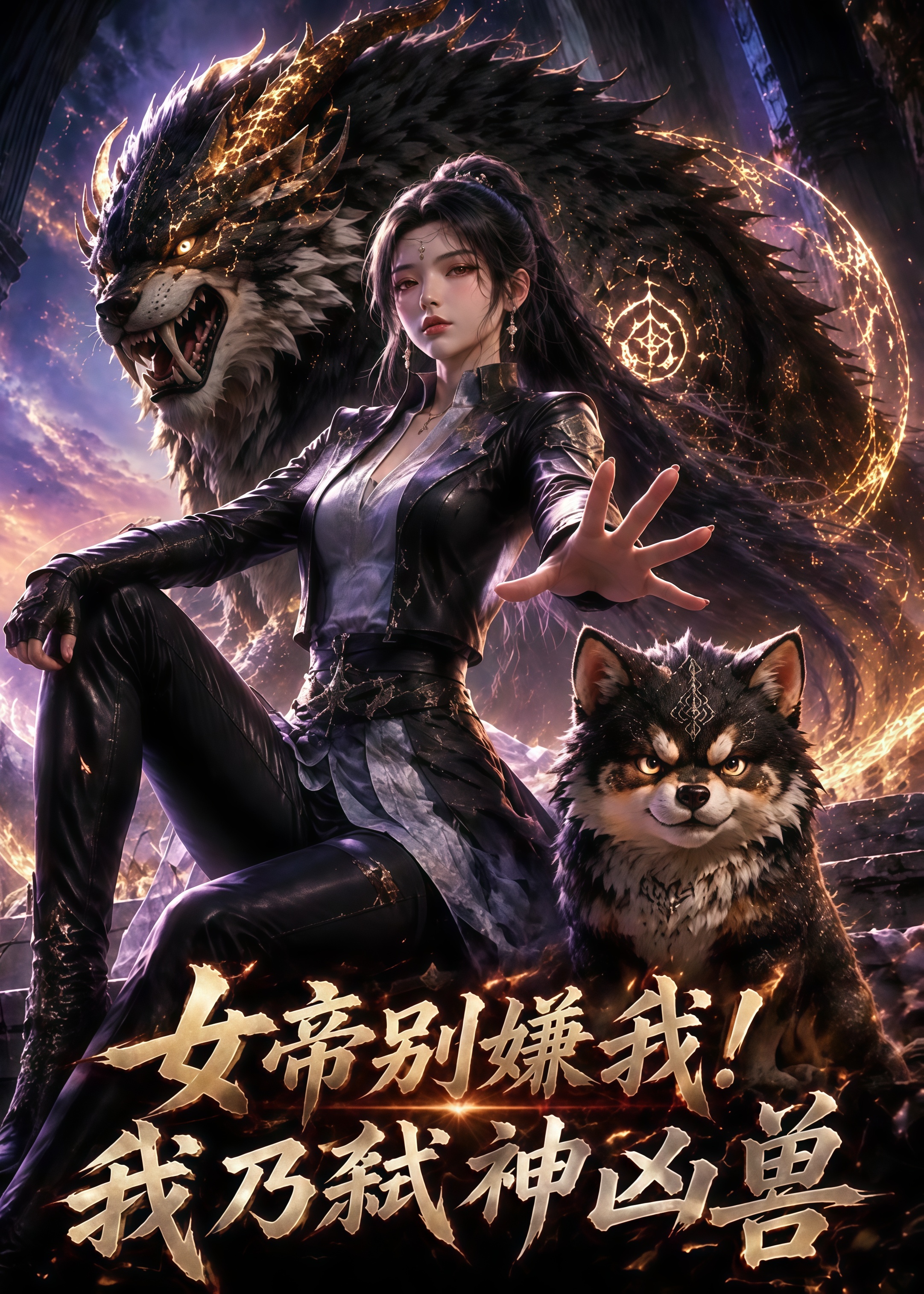 女帝别嫌我！我乃弑神凶兽(全集)